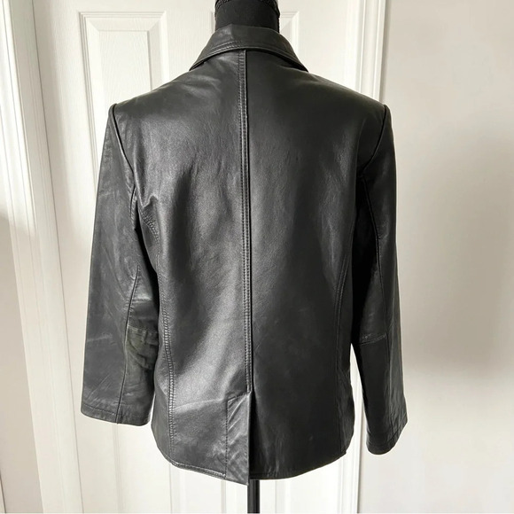Nuage Soft Smooth Buttery  Leather Jacket - Picture 3 of 16